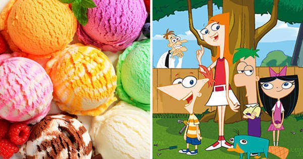 Eat Ice Cream In Every Color And We'll Tell You Which "Phineas And Ferb" Character You Are